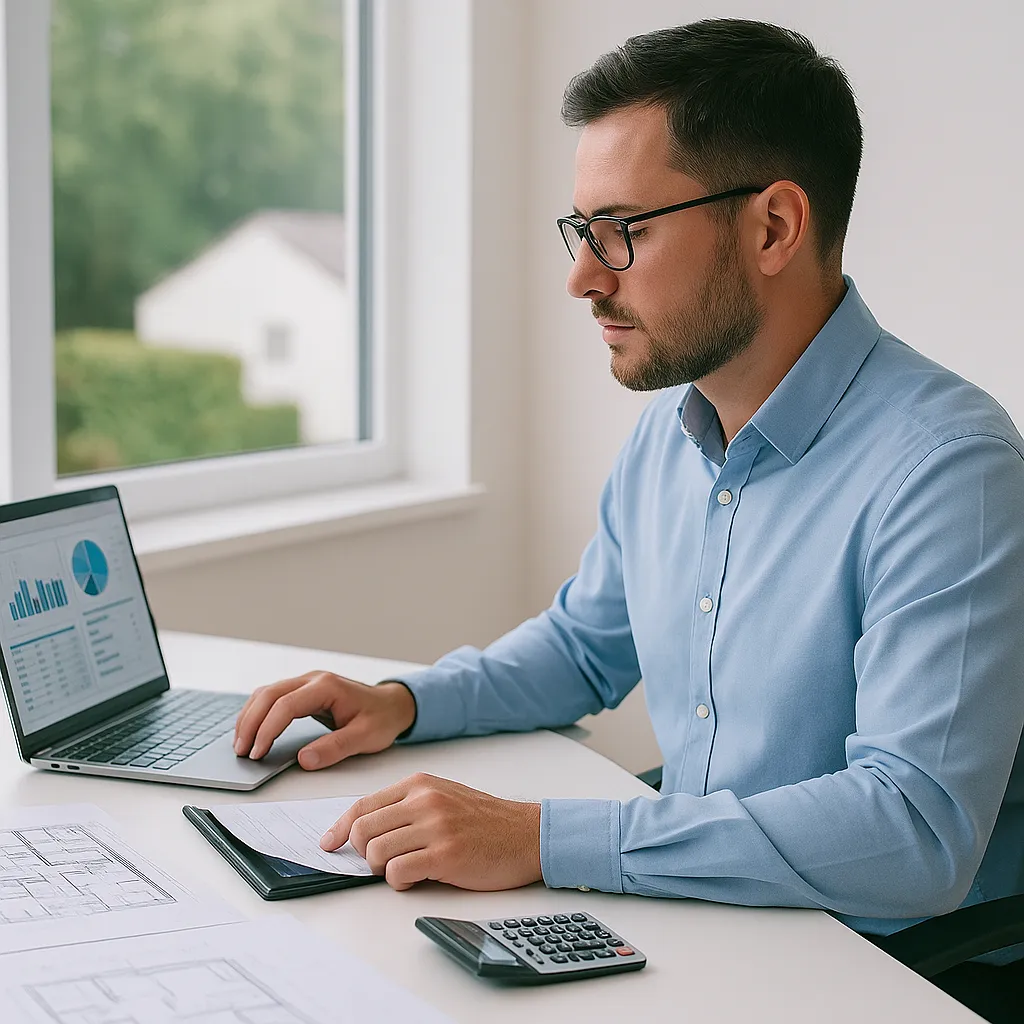 Energy-efficiency workers installing insulation, ventilation and upgrade materials in Cardiff homes